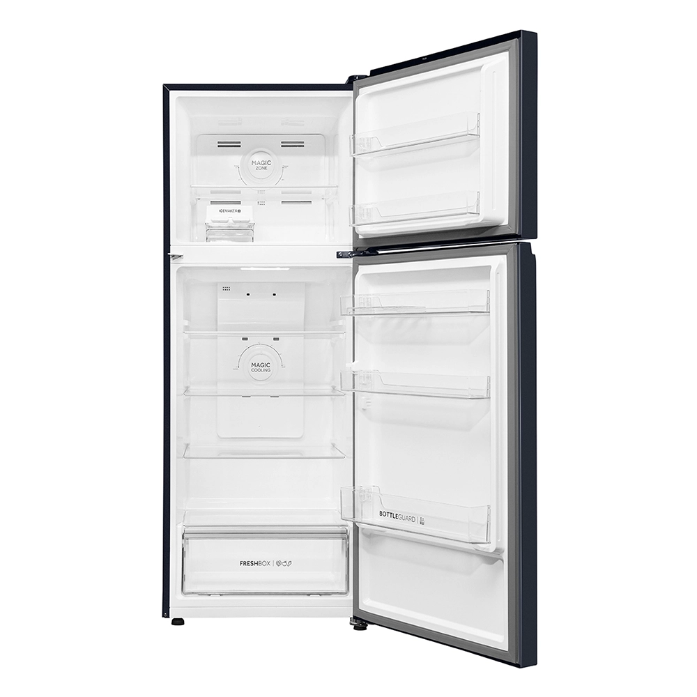 Haier 358L 3 Star Inverter Frost Free Double Door Top Mounted Refrigerator with Triple Inverter & Dual Fan Technology HRF-4083BGK-P